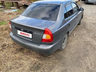 2007 Hyundai Accent ТагАЗ II, серый, 130000 рублей, вид 3