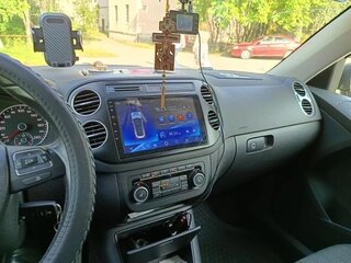 2013 Volkswagen Tiguan I Рестайлинг, серебристый, 1150000 рублей, вид 2