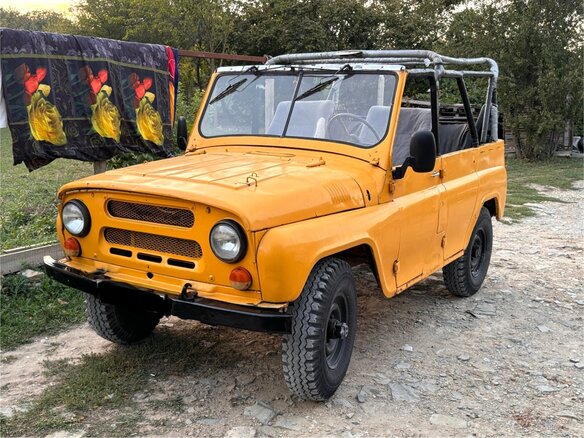 1984 УАЗ 469, жёлтый, 250000 рублей