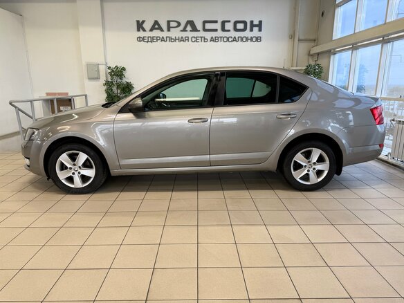 2015 Skoda Octavia III (A7), бежевый, 1475000 рублей - вид 4