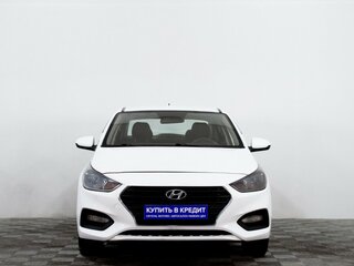 2019 Hyundai Solaris II, белый, 949000 рублей, вид 2