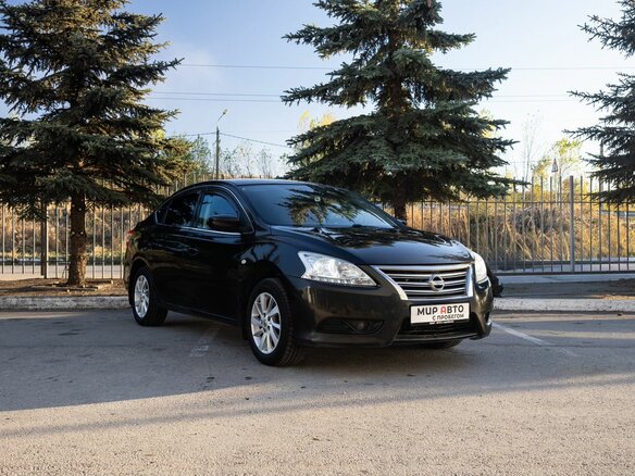 2015 Nissan Sentra VII (B17), чёрный