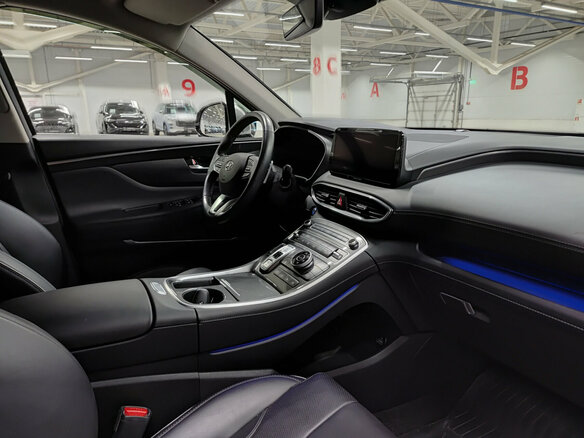 2021 Hyundai Santa Fe IV Рестайлинг, серый, 3660000 рублей - вид 12