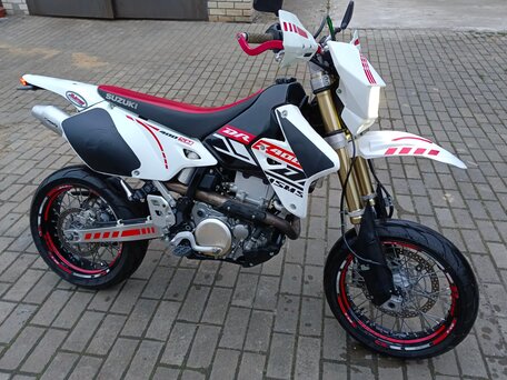 2018 Suzuki DR-Z 400 SM, чёрный, 500000 рублей, вид 2