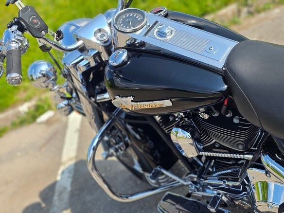 1999 Harley-Davidson Road King, чёрный, 600000 рублей - вид 11