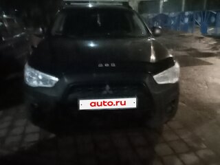 2013 Mitsubishi ASX I Рестайлинг, чёрный, 850000 рублей, вид 5