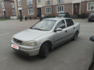 2003 Opel Astra G, серебристый, 270000 рублей, вид 2
