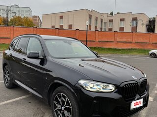 2022 BMW X3 20d xDrive III (G01) Рестайлинг, чёрный, 6300000 рублей, вид 2