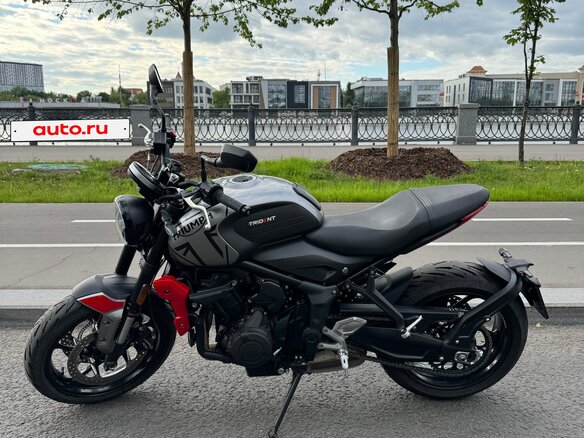 2022 Triumph Trident 660, серый, 850000 рублей - вид 13
