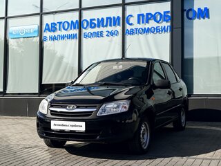 2013 Lada (ВАЗ) Granta I, чёрный, 450000 рублей, вид 1