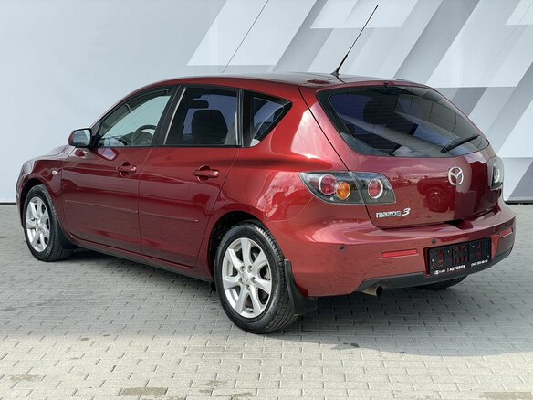 2008 Mazda 3 I (BK) Рестайлинг, красный, 744000 рублей - вид 8
