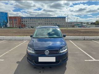 2012 Volkswagen Sharan II, синий, 940000 рублей, вид 4