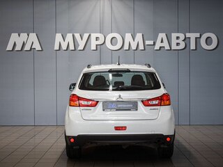 2014 Mitsubishi ASX I Рестайлинг, белый, 1130000 рублей, вид 4