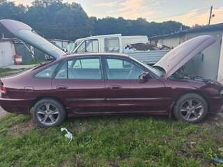 1993 Mitsubishi Galant VII, красный, 65000 рублей, вид 1