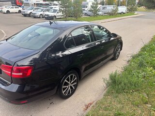 2015 Volkswagen Jetta VI Рестайлинг, чёрный, 990000 рублей, вид 2