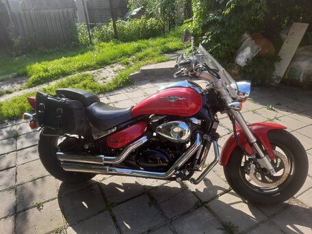 2005 Suzuki Boulevard M50, красный, 550000 рублей, вид 5