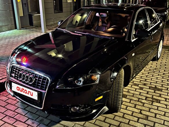 2006 Audi A4 III (B7), чёрный, 950000 рублей - вид 1
