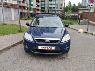 2008 Ford Focus II Рестайлинг, синий, 349000 рублей, вид 2