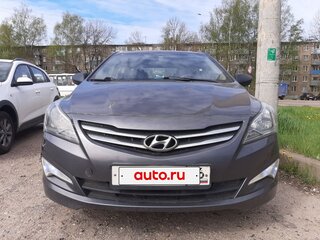 2014 Hyundai Solaris I, серый, 900000 рублей, вид 1