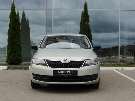 2015 Skoda Rapid I, бежевый, 940000 рублей, вид 2