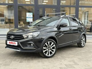 2018 Lada (ВАЗ) Vesta SW Cross I, чёрный, 950000 рублей, вид 1