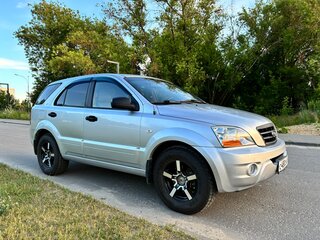 2008 Kia Sorento I Рестайлинг, серебристый, 770000 рублей, вид 4