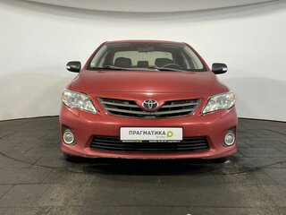 2010 Toyota Corolla X (E140, E150) Рестайлинг, красный, 619900 рублей, вид 2