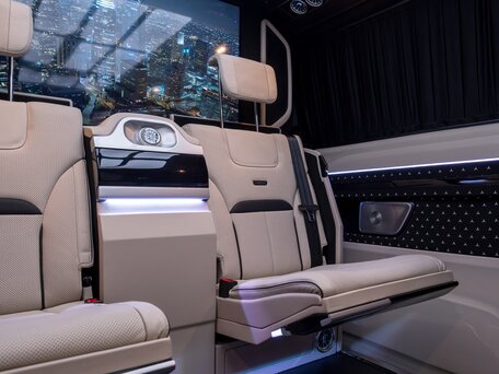 2025 Mercedes-Benz V-Класс Extra Long 300 d экстра длинный III (W447) Рестайлинг 2, чёрный, 42600000 рублей, вид 5