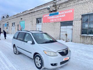 2004 Mazda MPV II (LW) Рестайлинг, серебристый, 420000 рублей, вид 3