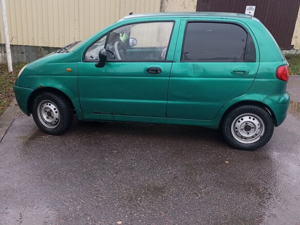 2004 Daewoo Matiz I Рестайлинг, зелёный, 119000 рублей - вид 5
