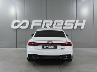 2021 Audi A7 55 TFSI II (4K), белый, 6599000 рублей, вид 4
