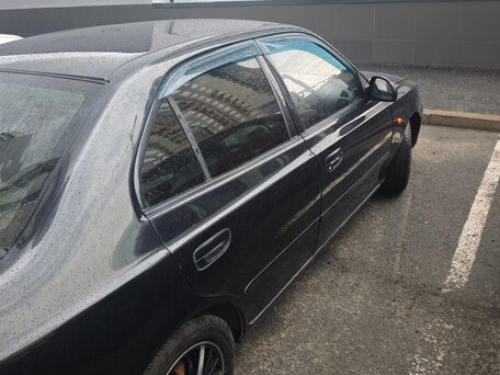 2006 Hyundai Accent ТагАЗ II, чёрный, 429000 рублей, вид 3