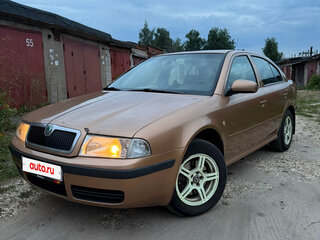 2001 Skoda Octavia I (A4) Рестайлинг, бежевый, 425000 рублей, вид 2