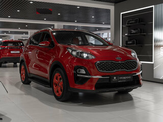 2019 Kia Sportage IV Рестайлинг, красный, 2190000 рублей, вид 2