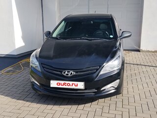 2016 Hyundai Solaris I Рестайлинг, чёрный, 830000 рублей, вид 1