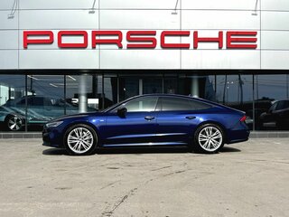 2019 Audi A7 55 TFSI II (4K), синий, 5100000 рублей, вид 2