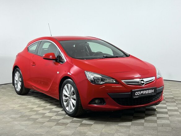 2014 Opel Astra GTC J Рестайлинг, красный, 989900 рублей