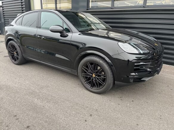 2025 Porsche Cayenne Coupé III Рестайлинг, чёрный - вид 8