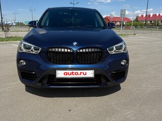2017 BMW X1 18d xDrive II (F48), синий, 2385000 рублей, вид 2