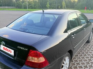 2003 Toyota Corolla IX (E120, E130), чёрный, 295000 рублей, вид 5