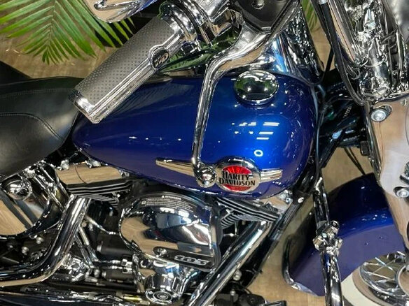 2015 Harley-Davidson Heritage, синий, 1850000 рублей - вид 5