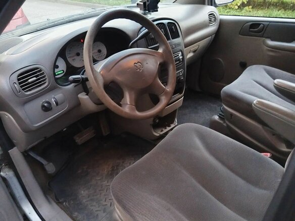 2003 Dodge Caravan 4-speed IV, серебристый - вид 6