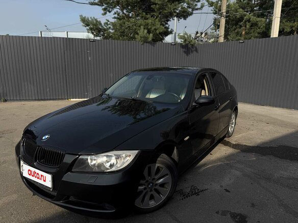 2005 BMW 3 серии 320i V (E90/E91/E92/E93), чёрный, 650000 рублей - вид 7