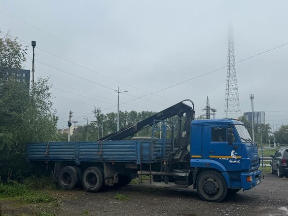 2008 КамАЗ 65117, голубой, 2300000 рублей - вид 11