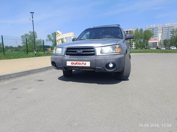 2002 Subaru Forester II, серебристый, 350000 рублей - вид 4