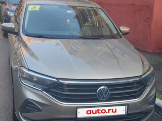 2021 Volkswagen Polo VI, серебристый, 1600000 рублей, вид 3