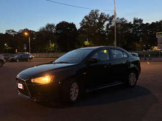 2012 Mitsubishi Lancer X Рестайлинг, чёрный, 750000 рублей, вид 4