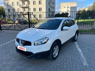 2012 Nissan Qashqai I Рестайлинг, белый, 1050000 рублей, вид 1
