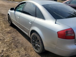 1999 Audi A6 II (C5), серебристый, 350000 рублей, вид 2