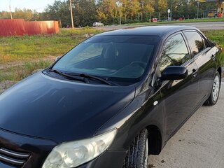 2008 Toyota Corolla X (E140, E150), чёрный, 550000 рублей, вид 1